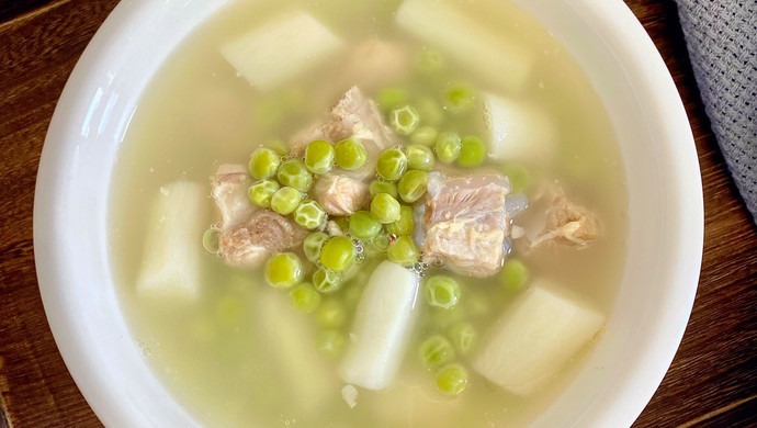 豌豆山药排骨汤