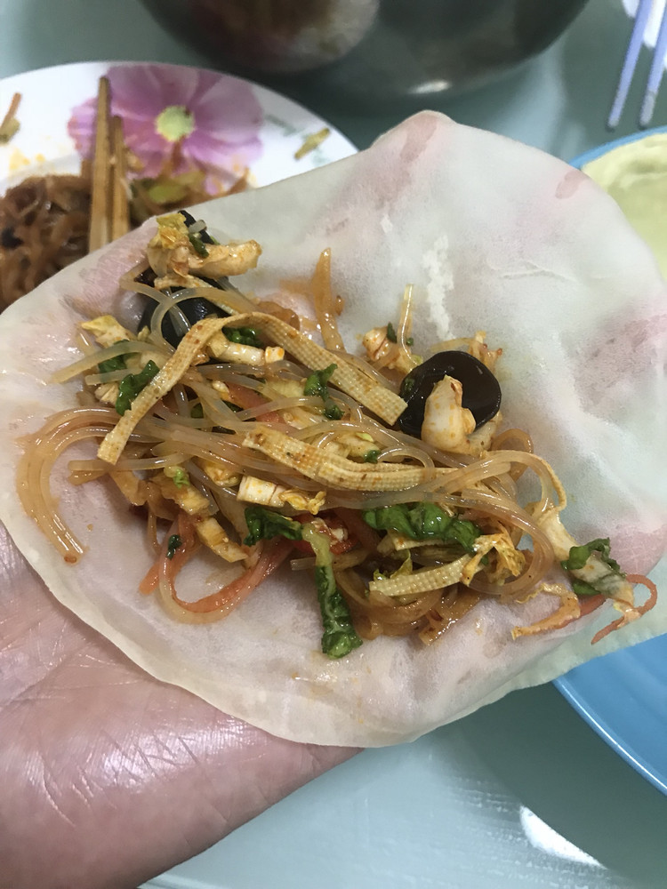 简易春饼的做法