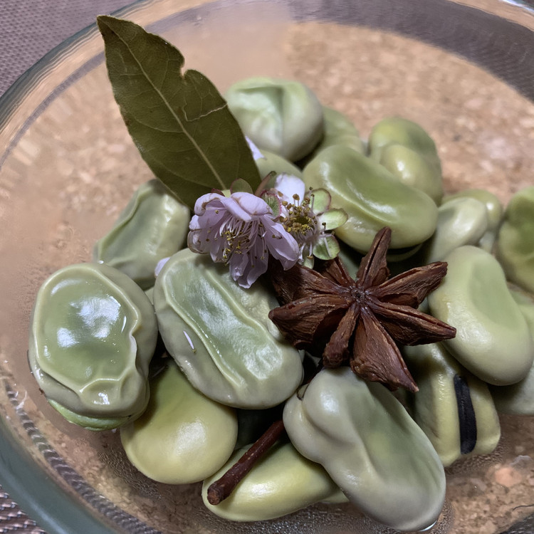 简简单单的盐水蚕豆的做法