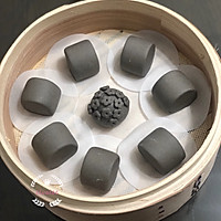 #固发补钙#黑芝麻刀切馒头的做法图解10