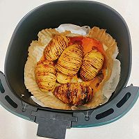 烤风琴土豆(空气炸锅版)的做法图解7