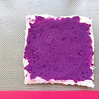 香肠紫薯吐司卷的做法图解8