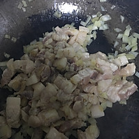 卤肉饭～红烧肉豆角的做法图解6