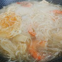 虾油煎蛋萝卜汤的做法图解6