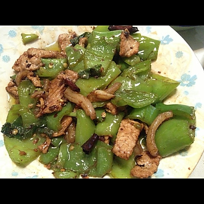 青椒炒肉