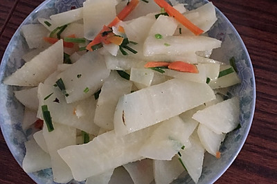 清炒白地瓜