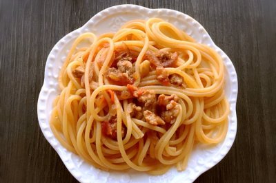 传统肉酱意面