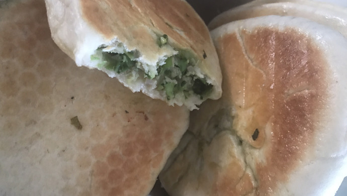 青菜猪肉馅饼