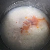 电饭锅版鲜虾粥的做法图解7