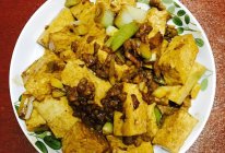 肉沫豆腐的做法