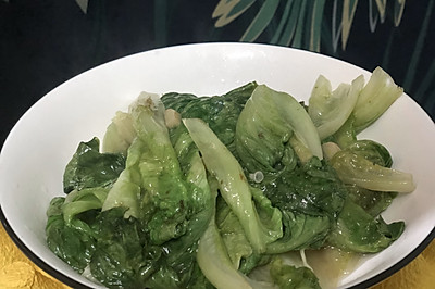爆炒生菜