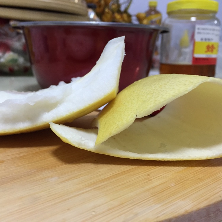 冬季热饮蜂蜜柚子茶的做法图解4