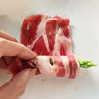 生煎芦笋白玉菇肥牛卷的做法图解15