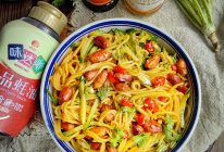 超爽口的酸辣凉拌面来咯～#味达美·名厨汁味正当夏#的做法