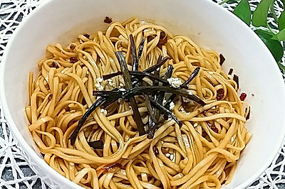快速早餐【葱油拌面】