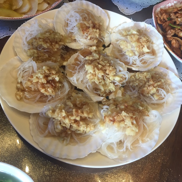 蒜蓉粉丝蒸扇贝的做法图解14