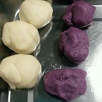 紫薯花饼的做法图解1