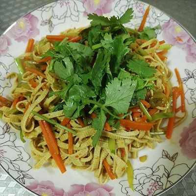 热油卤汁豆丝