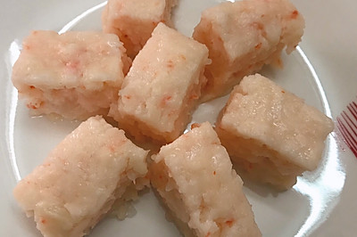 白萝卜鲜虾糕 10+月龄辅食