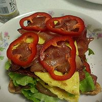 培根三文治的做法图解7