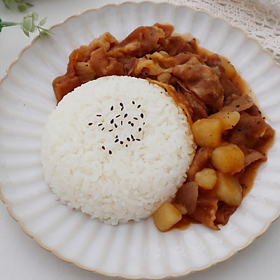 黑椒土豆肥牛饭