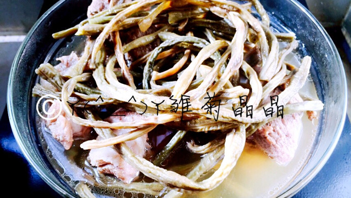 干豇豆排骨汤