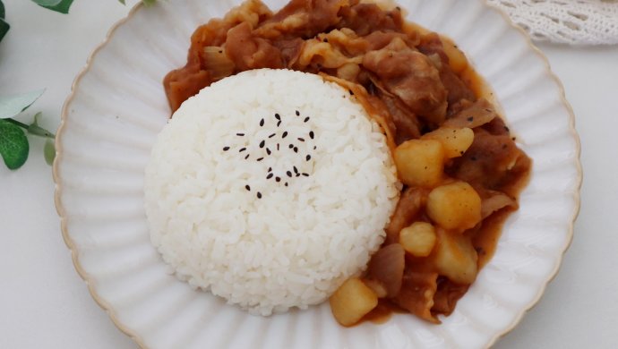 黑椒土豆肥牛饭