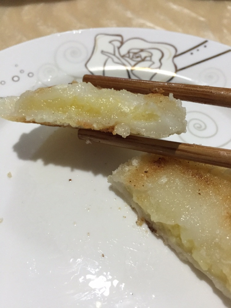 椰香奶黄糯米饼的做法