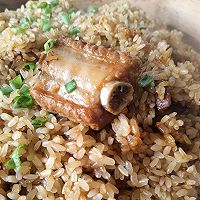 #葱伴侣豆瓣酱能蘸善炒#糯米排骨饭的做法图解11