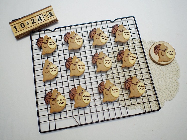 龙猫饼干，萌萌哒~~~的做法