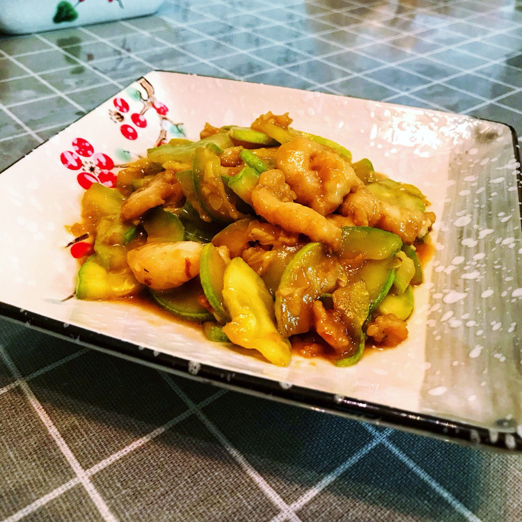 蚝汁西葫巴沙鱼片的做法