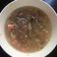 牛肉粉丝汤的做法图解4