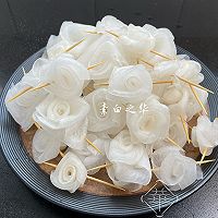 白萝卜玫瑰卷的做法图解10