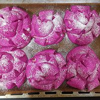 天然火龙果乳酪包的做法图解15