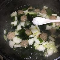 牛肉丸子汤的做法图解6