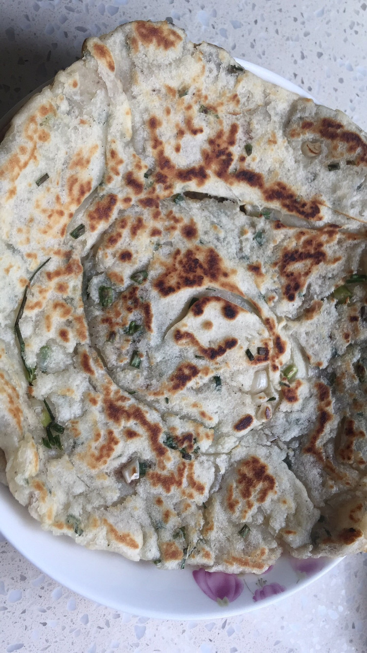 咸香酥脆的葱油饼的做法