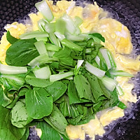 #放假请来我的家乡吃#广东｜鸡蛋青菜汤的做法图解6