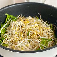 炝炒豆芽菜的做法图解4