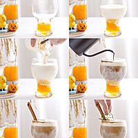 芝士奶盖柑橘拿铁+柑橘气泡水【柑橘糖浆】的做法图解6