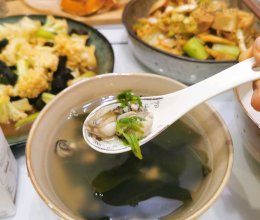 海蛎炖汤（暖暖的）的做法