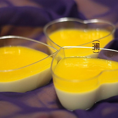 芒果奶油酸奶慕斯，香浓丝滑堪比芝士 