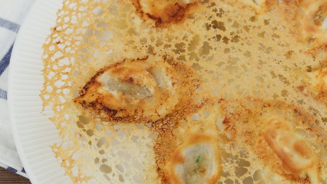 冰花煎饺的做法