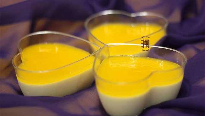 芒果奶油酸奶慕斯，香浓丝滑堪比芝士