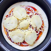 杨氏虾仁火腿披萨的做法图解6