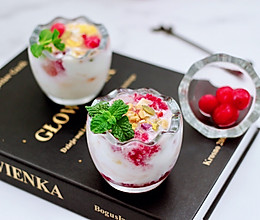 #轻饮蔓生活#自制蔓越莓冰酸奶（内附酸奶做法）的做法