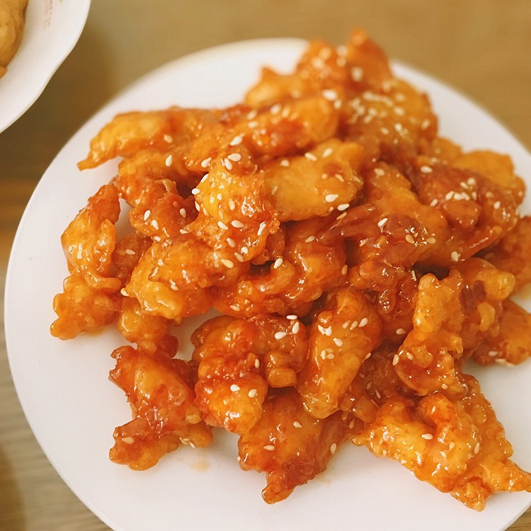 失败都得有功夫的鸡胸肉版糖醋里脊的做法