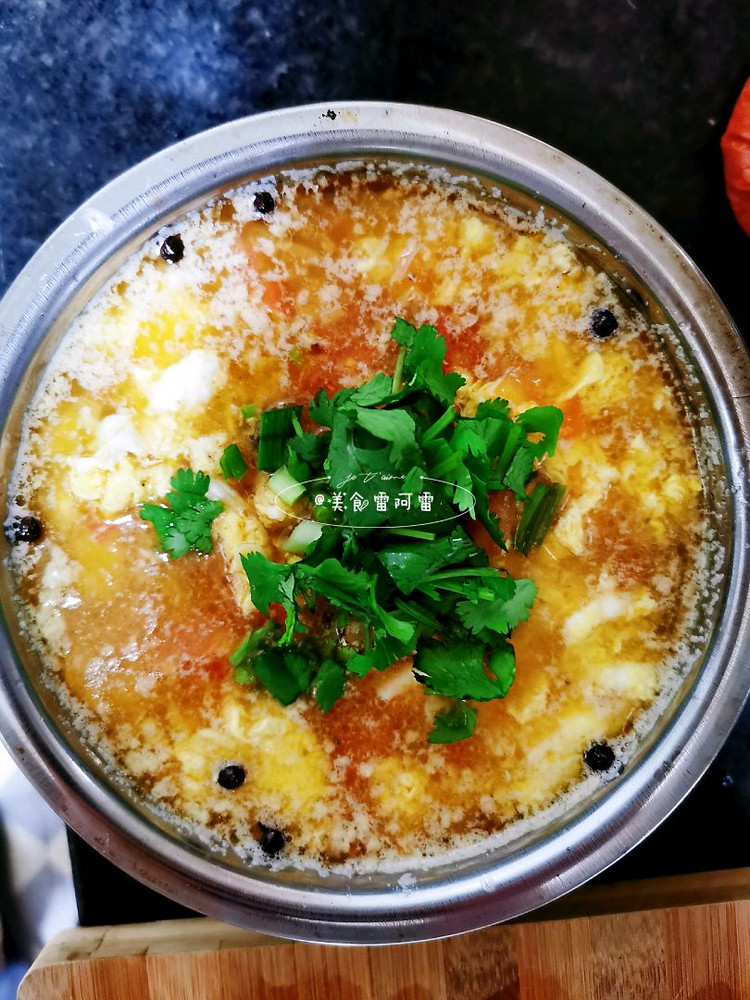 番茄鸡蛋汤的做法