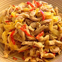 酸菜炒肉丝的做法图解1