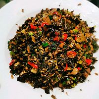 玉米豆渣窝窝头配上外婆菜的做法图解5