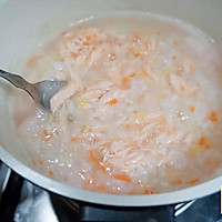 三文鱼红扁豆蔬菜粥的做法图解6